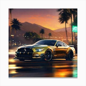 Need For Speed 4 Canvas Print