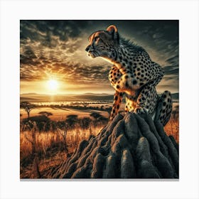 Scaning The Countryside Canvas Print