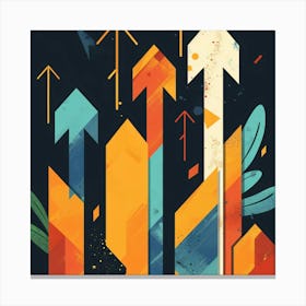 Arrows 1 Canvas Print