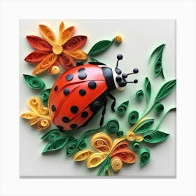 Ladybug Canvas Print