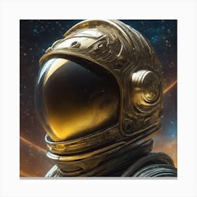 Space Astronaut Canvas Print