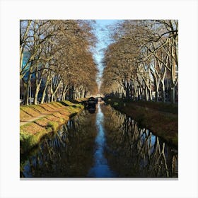 Canal Du Midi Canvas Print