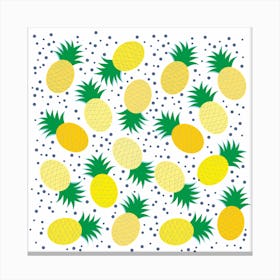 Pineapple Party Canvas Print