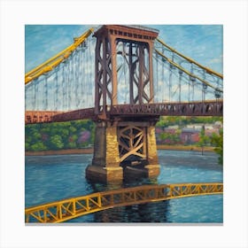 Suspension Bridge Canvas Print