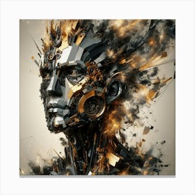 Cyborg 7 Canvas Print