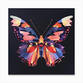 Butterfly Abstract Canvas Print