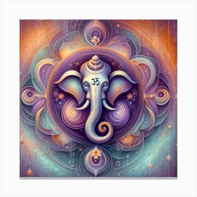 Ganesha Canvas Print