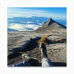 View From The Summit Canvas Print