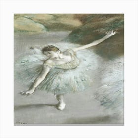 Ballerinas By Edgar Degas Canvas Print