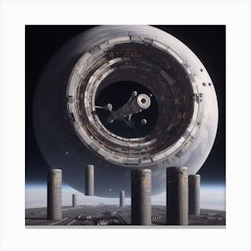Space Station 26 Canvas Print