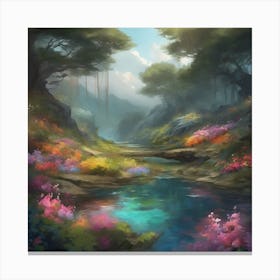 Immerse Yourself In The Beauty Of Nature 1 Canvas Print