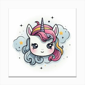 Unicorn 44 Canvas Print