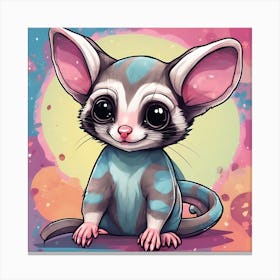 Tiny Acrobat Canvas Print