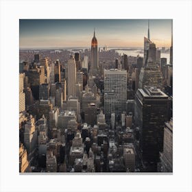 New York City Skyline Canvas Print