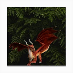 Red Dragon Canvas Print