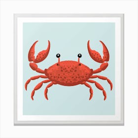 Crab Print 1 Canvas Print
