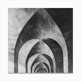 Arched Passageway Canvas Print