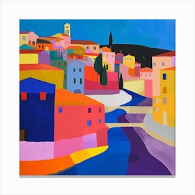 Abstract Travel Collection Florence Italy 1 Canvas Print