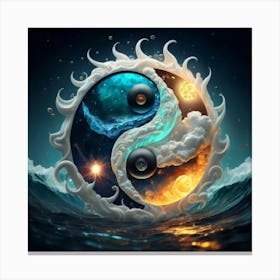 Yin Yang 1 Canvas Print