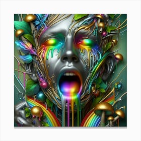 Psychedelic Art 16 Canvas Print