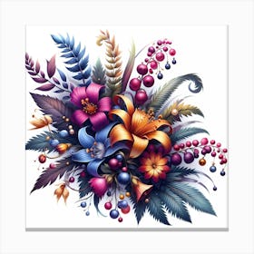 Floral Arrangement Canvas Print