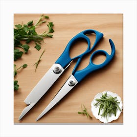 Pair Of Scissors Canvas Print