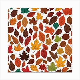 Autumn Leaves Canvas Print