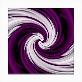 Purple Swirl 1 Canvas Print