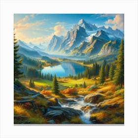 Switzerland Canvas Print