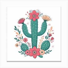 A Cactus tree 1 Canvas Print