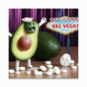 Avocado Stock Videos & Royalty-Free Footage Canvas Print