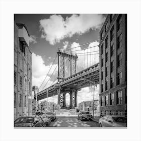 NYC Manhattan Bridge Canvas Print