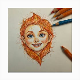 Frozen Elsa Canvas Print