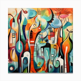 Cityscape 4 Canvas Print