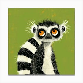 Lemur 6 Canvas Print
