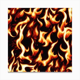 Flames 2 Canvas Print