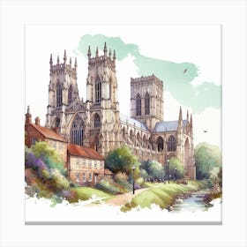 York Minster UK Canvas Print