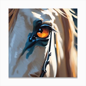 Horse Eye Canvas Print