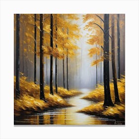 Autumn Forest 111 Canvas Print