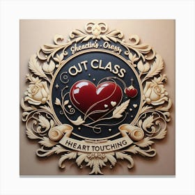 Out Class Heart Touching Canvas Print