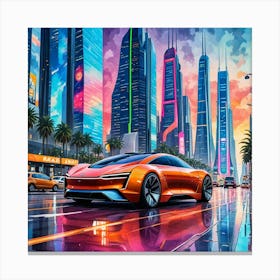 Car Art 78 Canvas Print