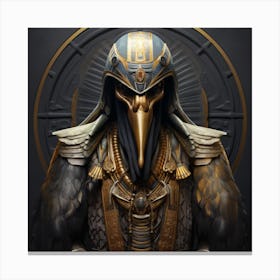 Egyptian god Thoth Canvas Print