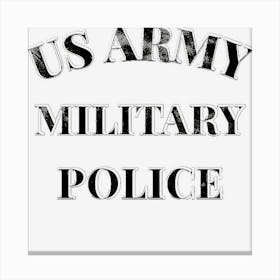 Us Army Military Police Dg6ry Canvas Print