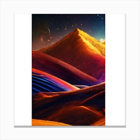 Abstract Landscape Canvas Print