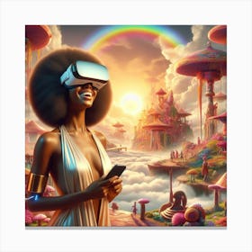 Afrofuturism 2 Canvas Print