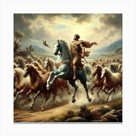 King Of Kings 16 Canvas Print