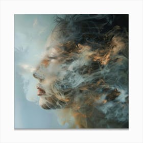 Smoke 3 Canvas Print
