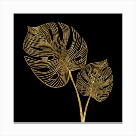 Gold Leaf Canvas Print