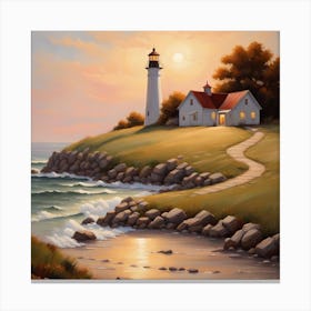 Lighthouse 9 Canvas Print