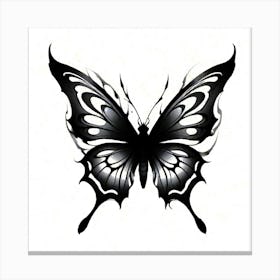 Butterfly Tattoo Design 4 Canvas Print